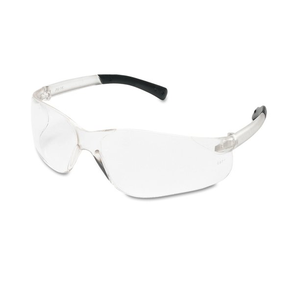 Mcr Safety Safety Glasses, Clear 99.9% UV Rays BK110